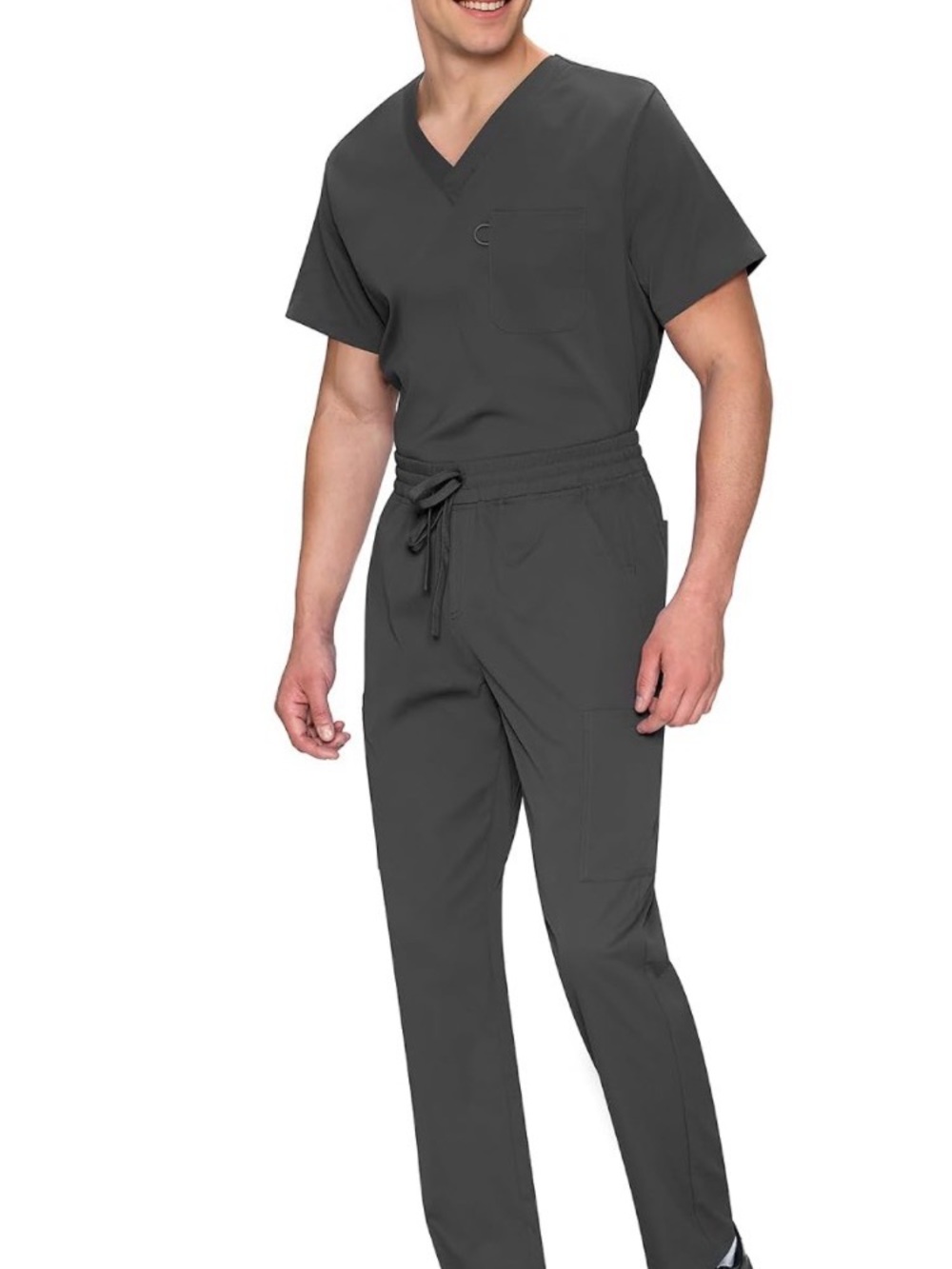 COZYFIT SCRUBS for MEN SET DARK GREY